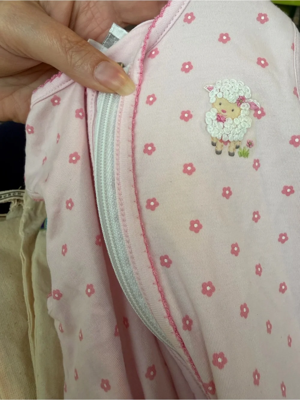 Magnolia Baby 2pc Set Newborn Sleep Sacks - Soft Zip Closure 100% Pima Cotton